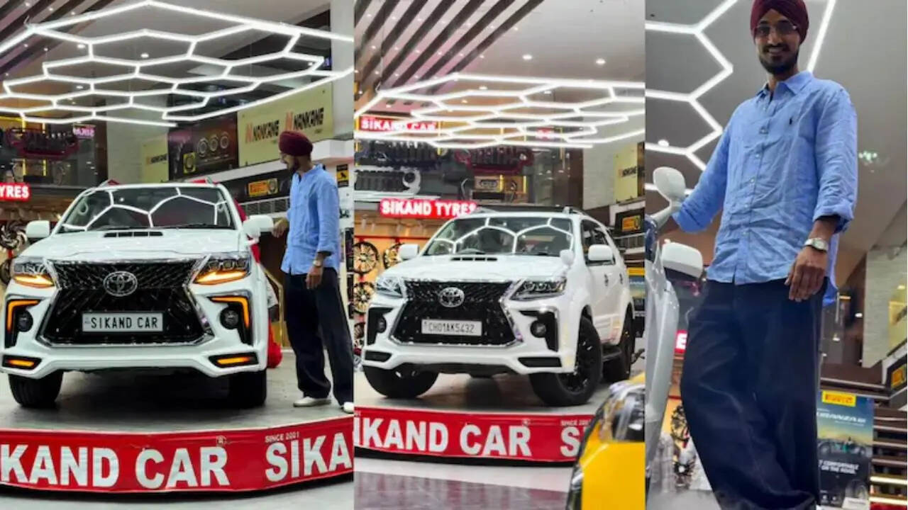 ​Arshdeep Singh's Toyota Fortuner- सोशल मीडिया पर वायरल हुआ वीडियो​