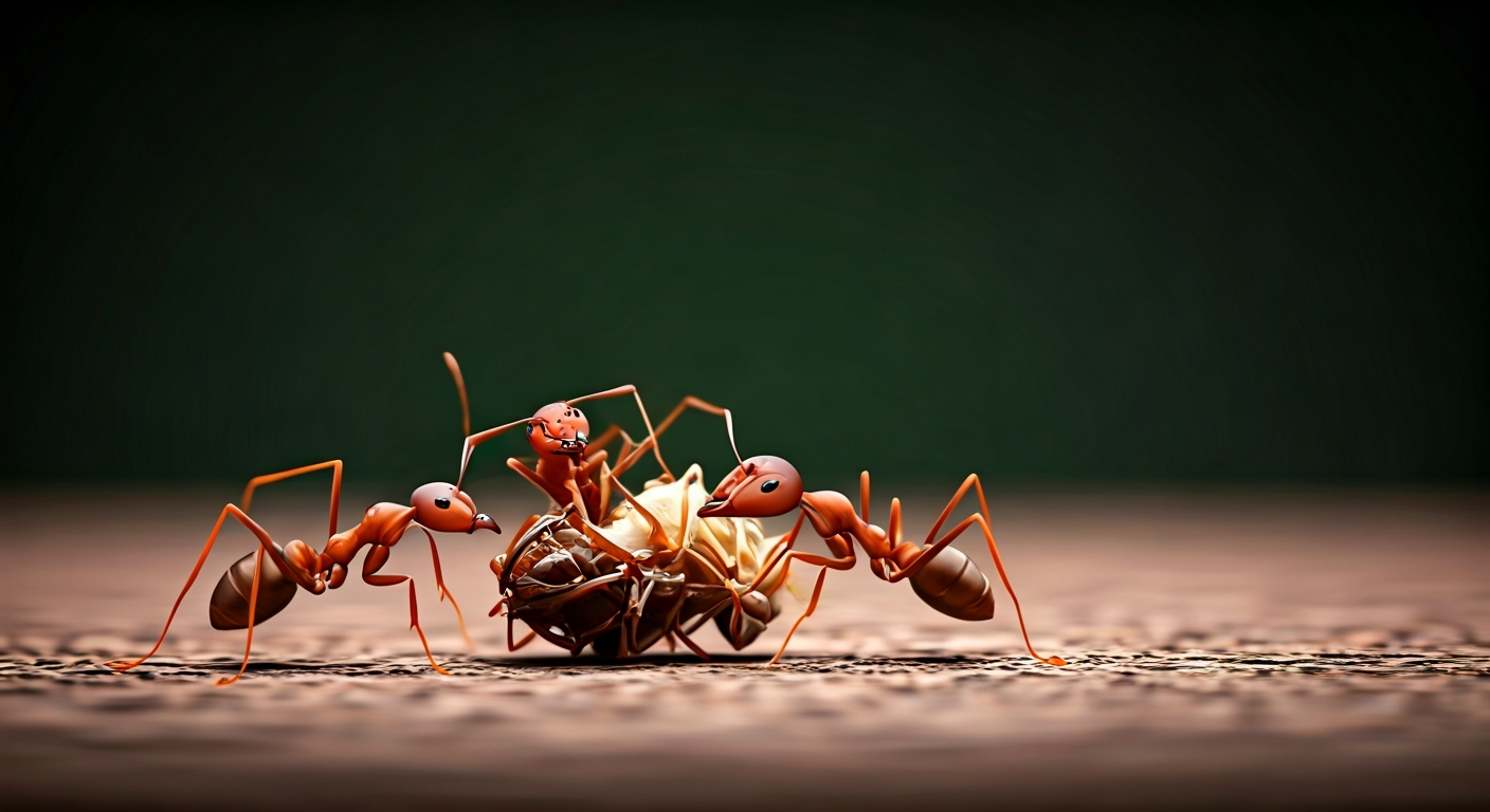 समाज के लिए जागरूक होती हैं चींटियां