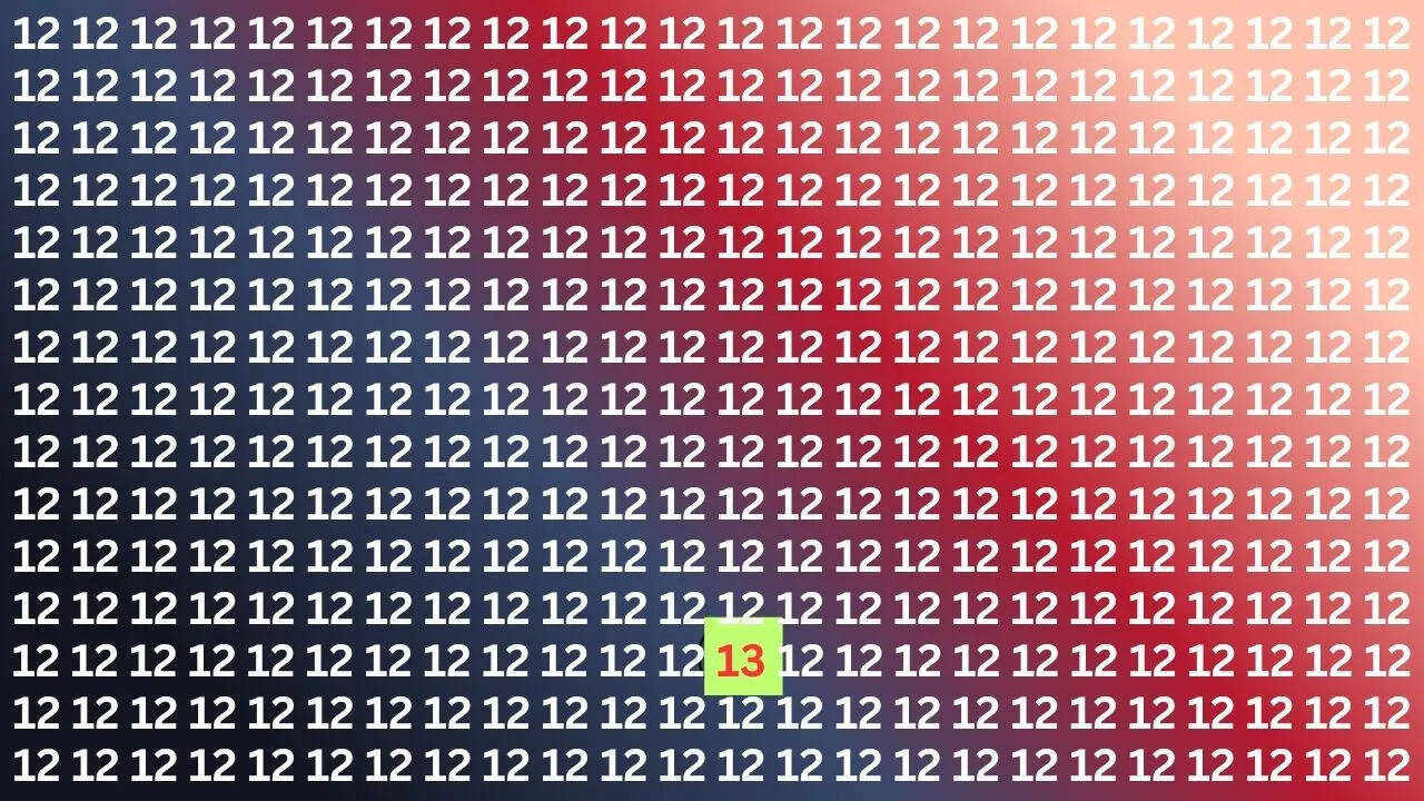 ग्रीन बैकग्राउंड में दिखेगा 13