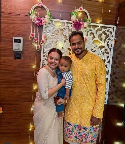 देवोलीना के बेटे की भी रही पहली दिवाली