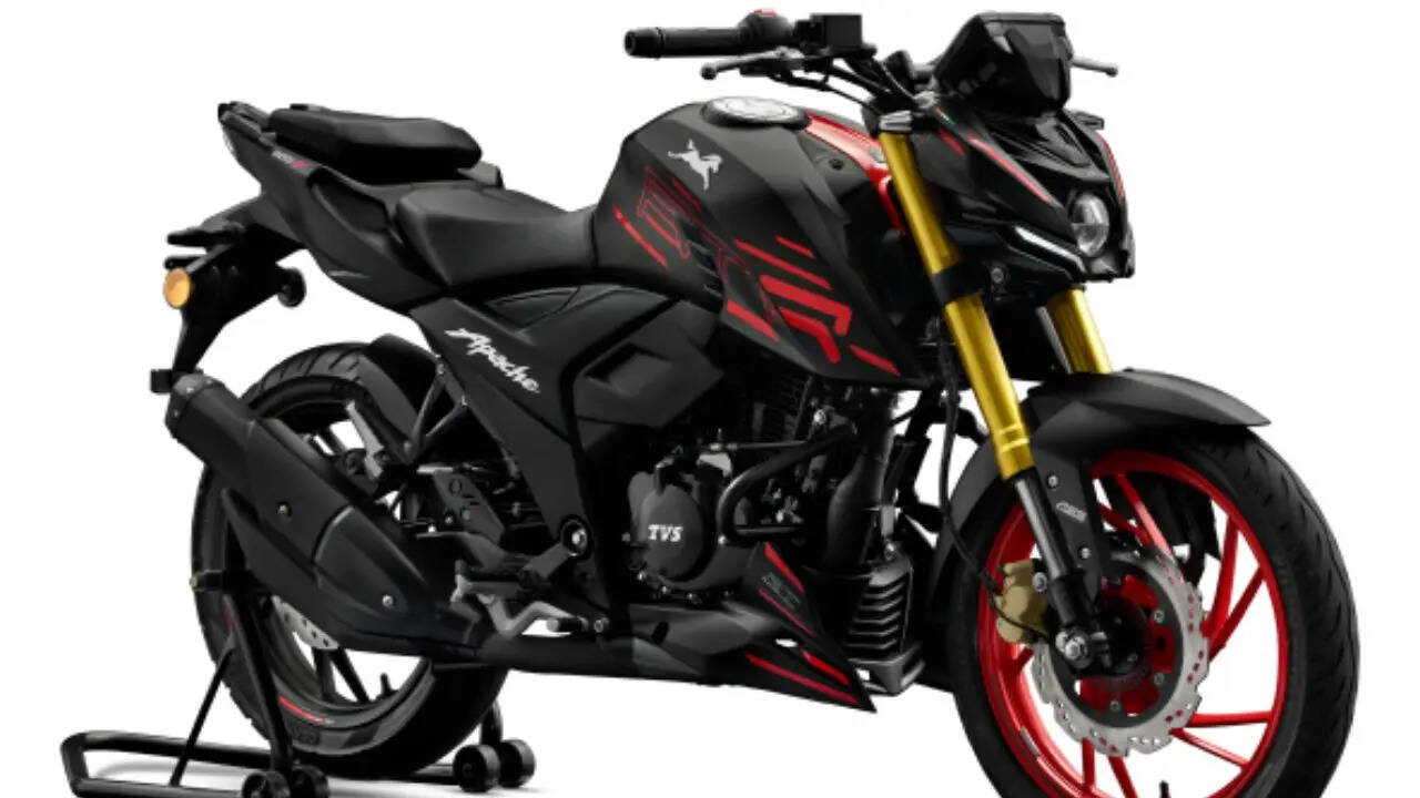 ​4. टीवीएस अपाचे RTR सीरीज – 1,25,000 यूनिट्स​