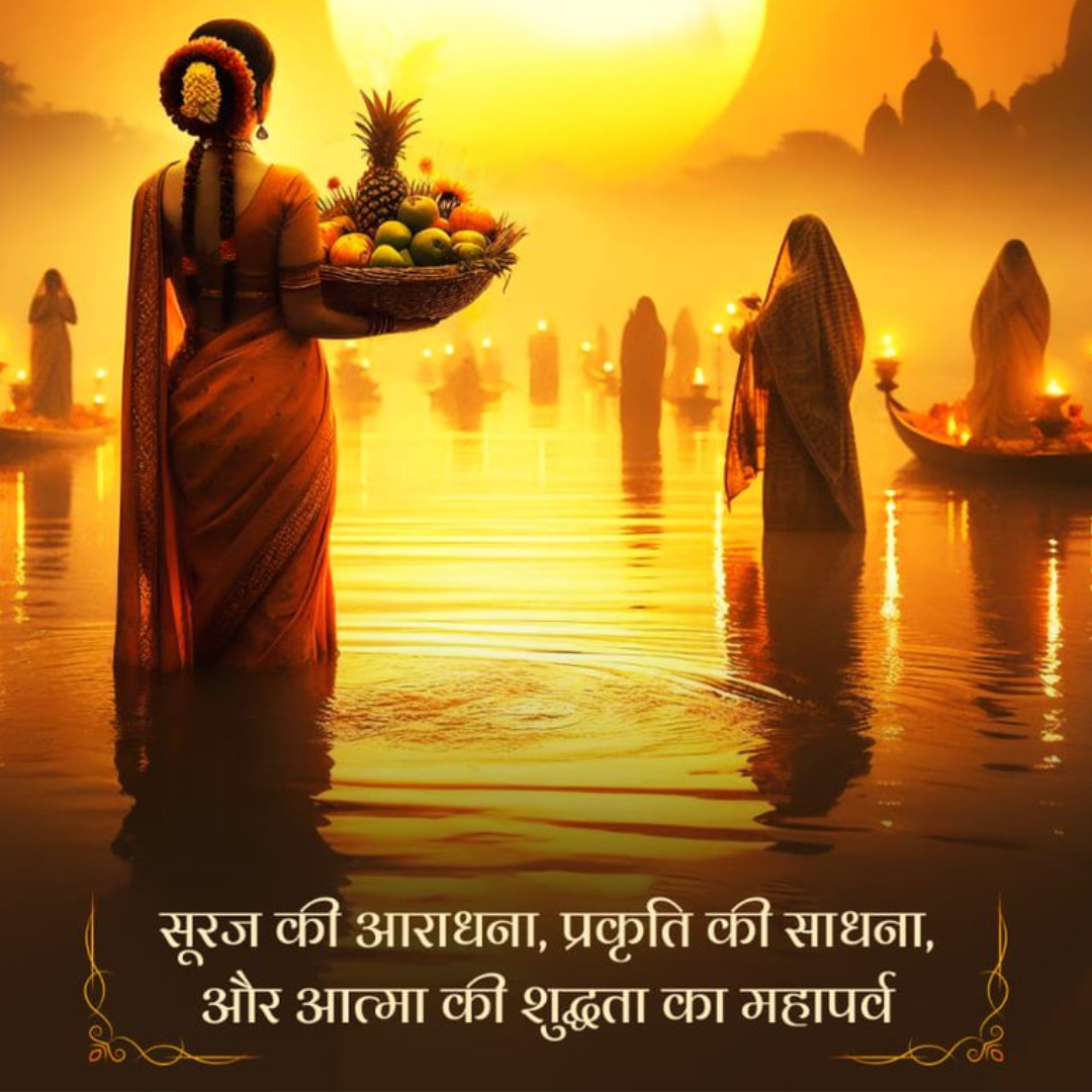 उषा अर्घ्य की बधाई