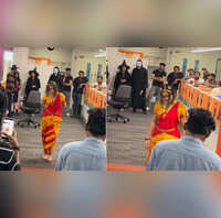 ऑफिस के हैलोवीन पार्टी में मंजुलिका बनकर छा गई यह लड़की लाखों लोगों ने देखा यह वायरल Video