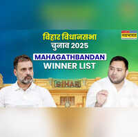 Mahagathbandhan Bihar Election 2025 Winners List यहां देखें महागठबंधन के विजेता उम्मीदवारों की पूरी लिस्ट