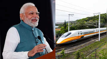 Mumbai-Ahmedabad Bullet Train पीएम मोदी आज सूरत में बुलेट ट्रेन स्टेशन का करेंगे निरीक्षण नर्मदा जिले में कई कार्यक्रमों में लेंगे हिस्सा