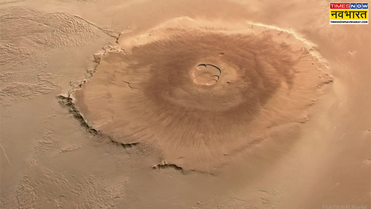 ओलंपस मोन्स में आखिरी विस्फोट कब हुआ था? When did Olympus Mons last erupt?