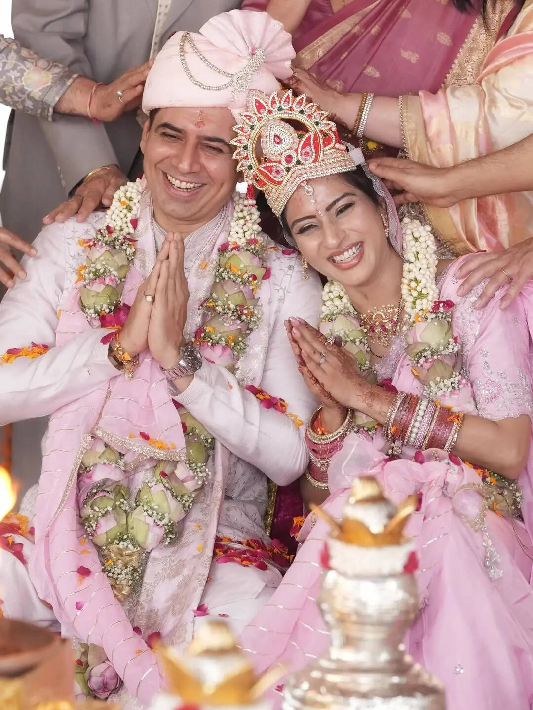 प्राइवेट सेरेमनी में हुई शादी