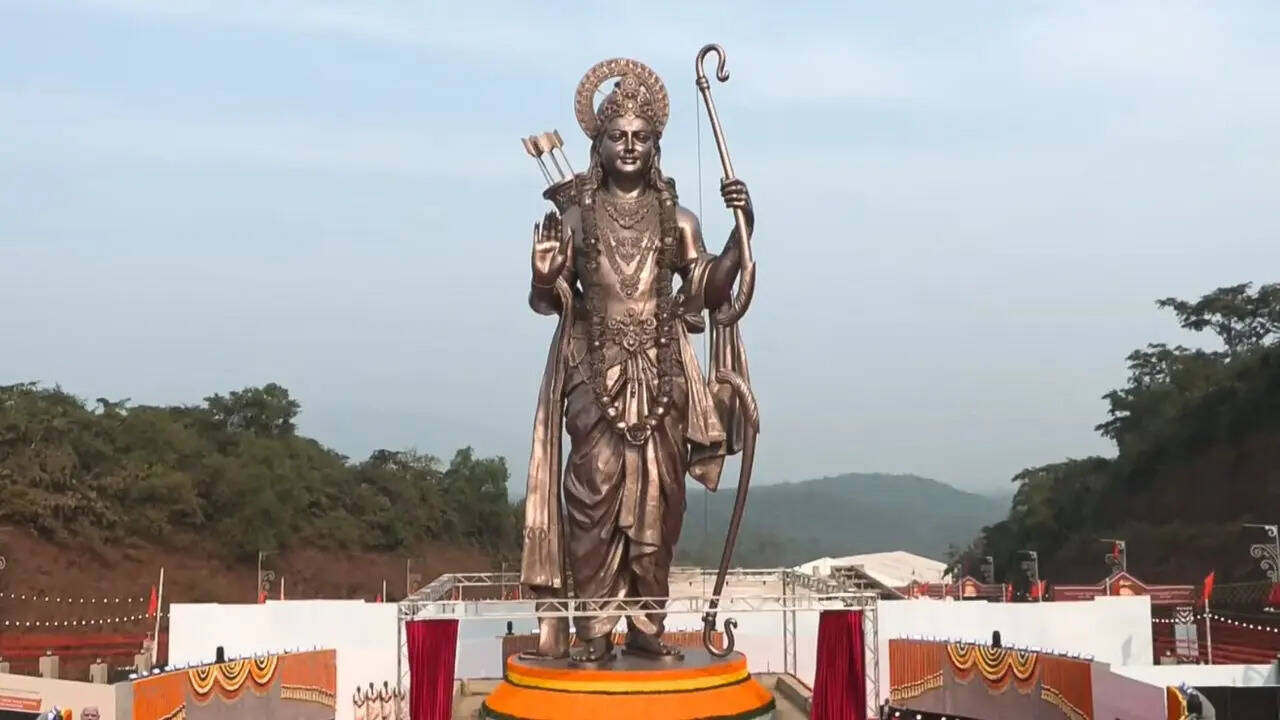 दुनिया की सबसे ऊंची भगवान राम की प्रतिमा