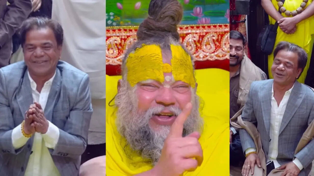 राजपाल यादव ने प्रेमानन्द महाराज को किया खुश 