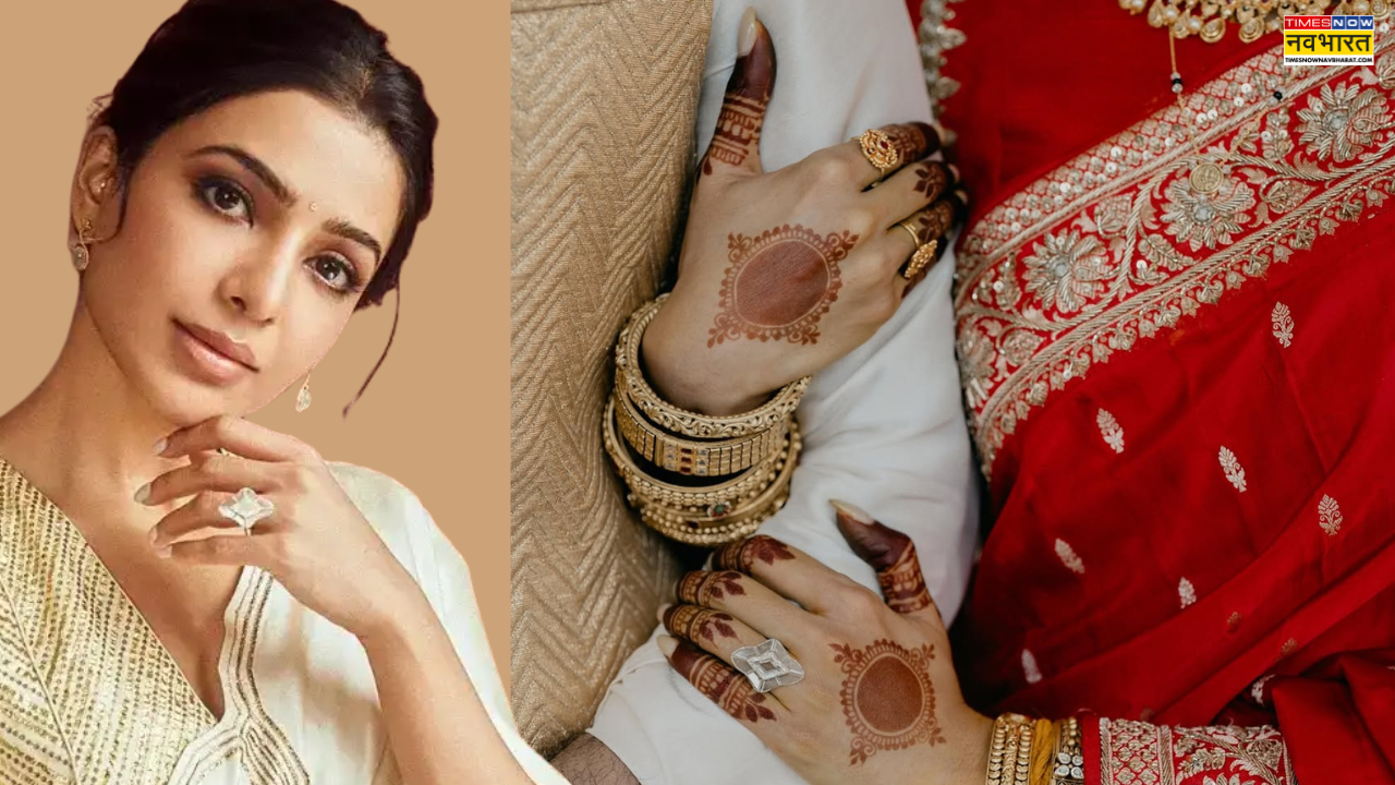 सामंथा रुथ की सगाई की अंगूठी