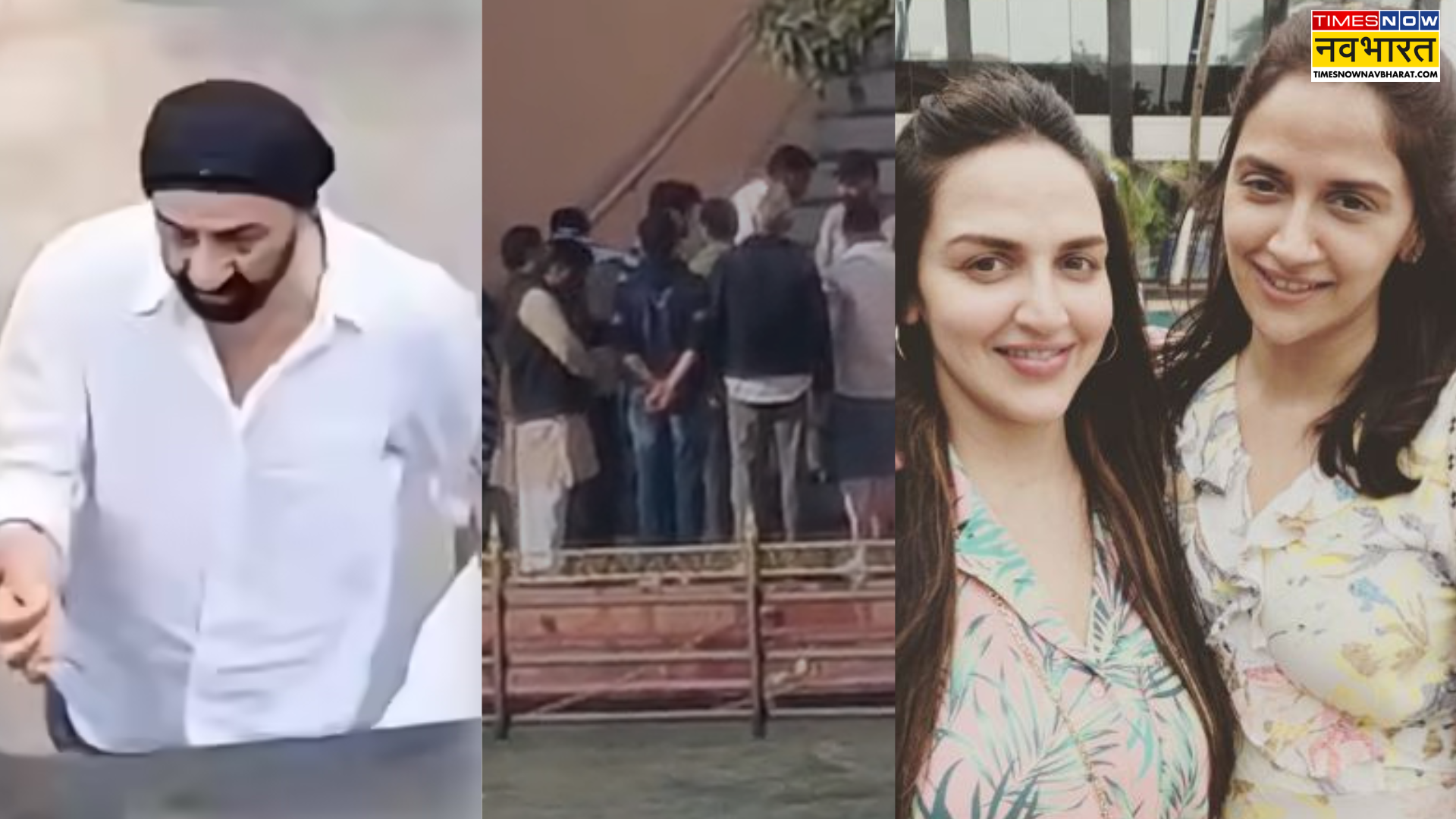 OMG सौतेली बहनों बिना ही पिता धर्मेंद्र की राख बहा आए सनी-बॉबी