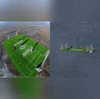 धरती से 5900 फीट की ऊंचाई पर खेला गया अनोखा फुटबॉल मैच खिलाड़ियों ने मारा गोल बन गया वर्ल्ड रिकॉर्ड यहां देखें Viral video