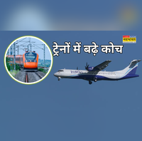 हवाई किराये पर लूट IndiGo संकट के बाद 37 ट्रेनों में 116 एक्स्ट्रा डिब्बे बढ़ाए 4 स्पेशल ट्रेनें संचालित