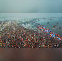 Magh Mela 2026  प्रयागराज माघ मेला की तैयारियां तेज अद्भुत कलर थीम्स से सजेंगे घाट 15 करोड़ श्रद्धालु लगा सकते हैं डुबकी