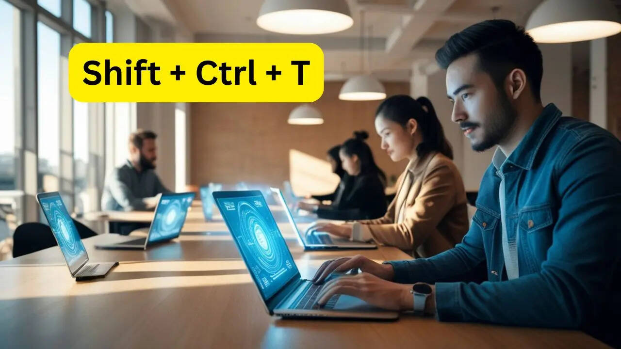 ​Shift + Ctrl + T​