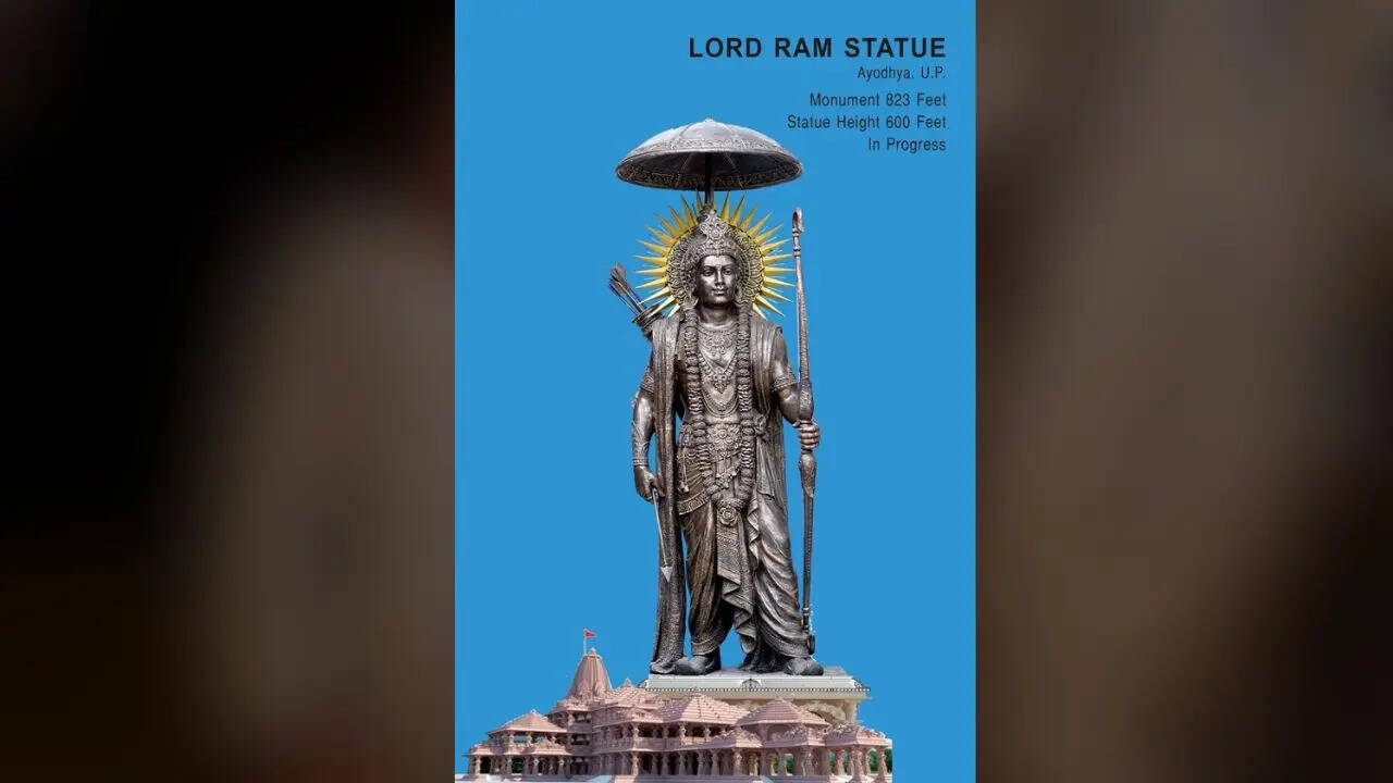 अयोध्या में भगवान राम की प्रतिमा 