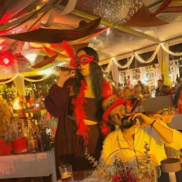 न्यू ईयर पर मचाया धूम