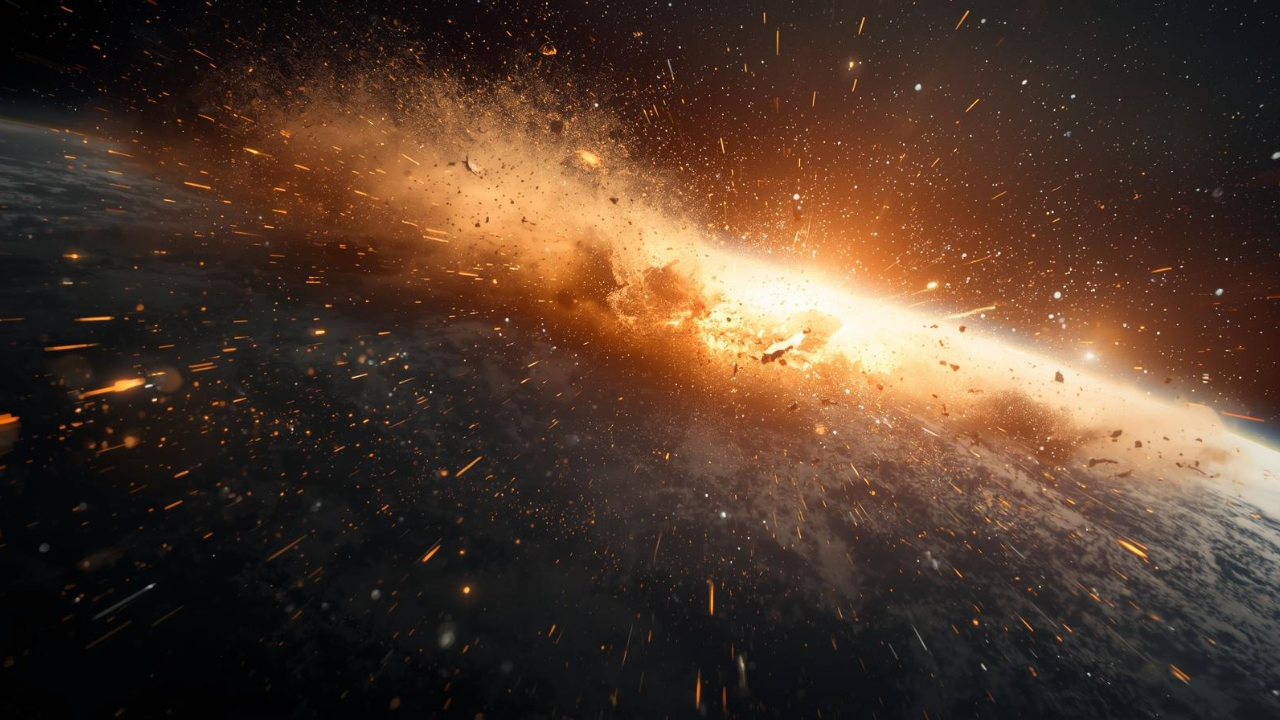 धूल की बौछार का पता लगाया