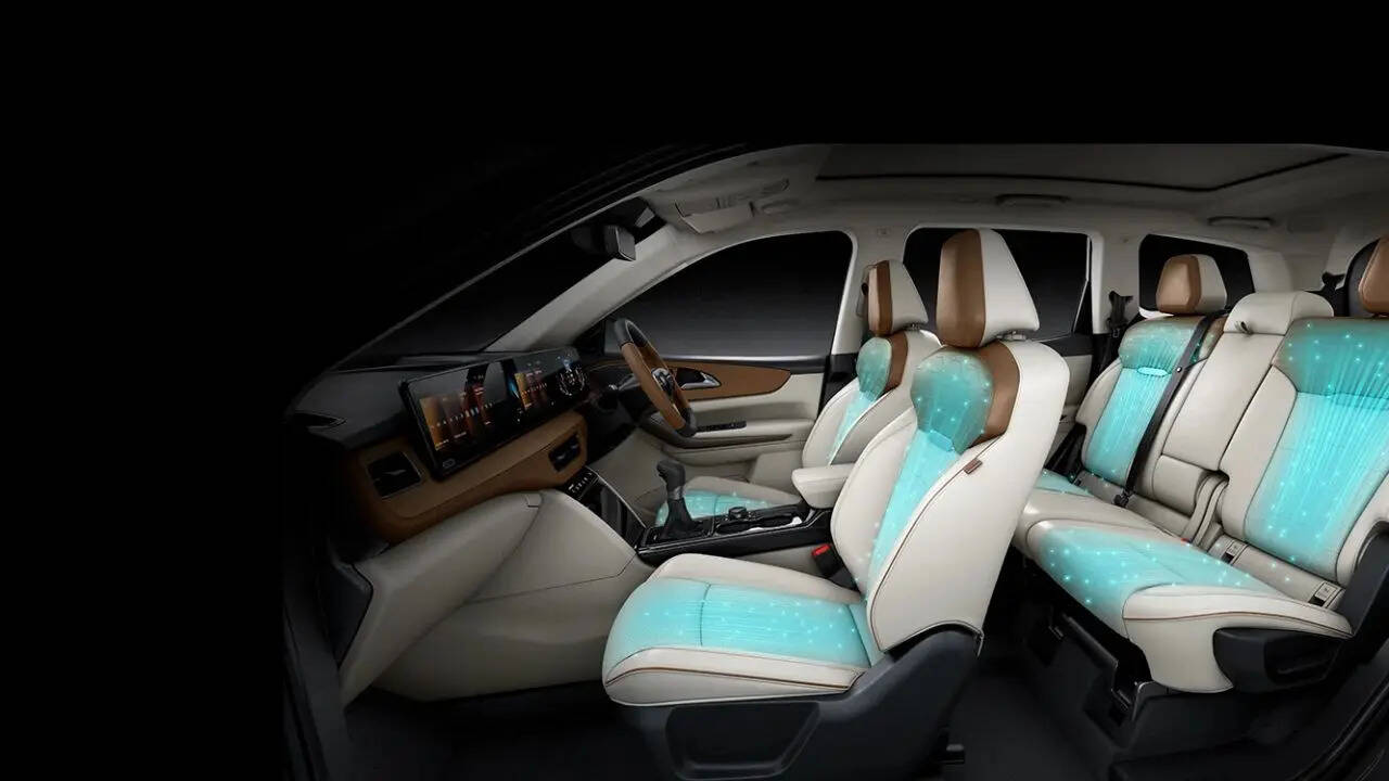 ​Ventilated Seats और Panoramic Sunroof​