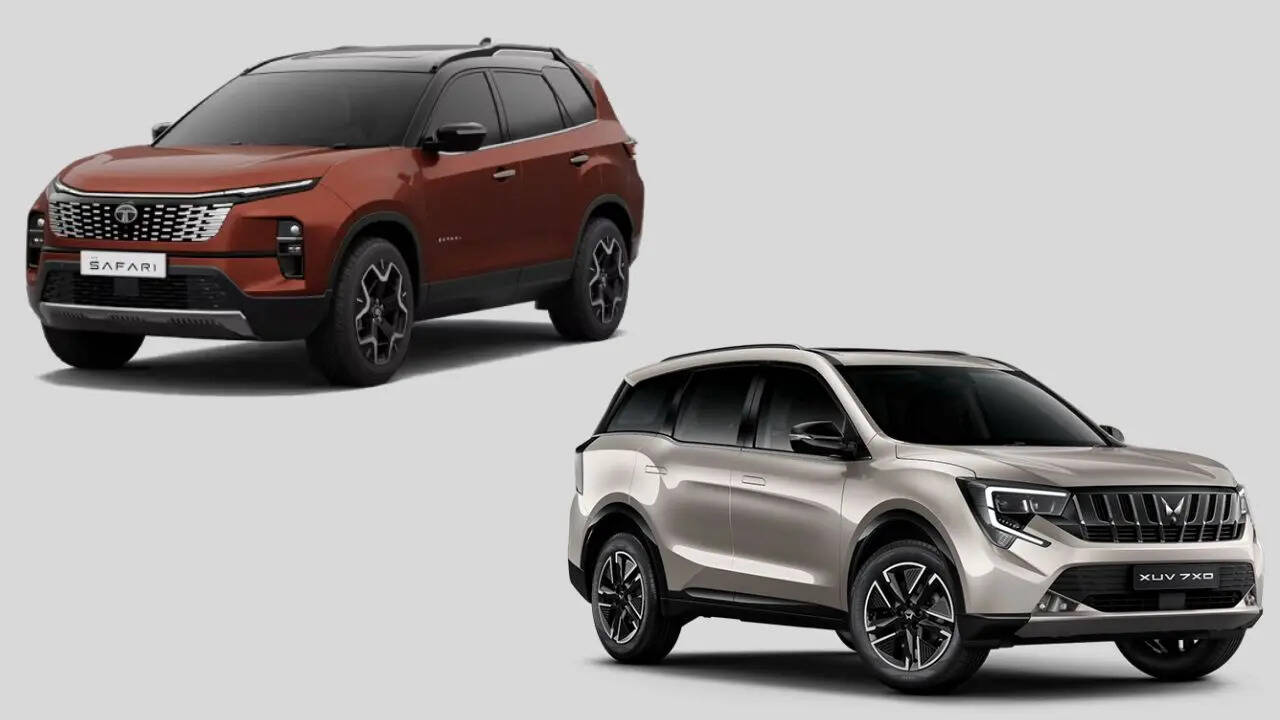 महिंद्रा XUV 7XO लंबाई में थोड़ा बड़ा मॉडल है। वहीं, दूसरी ओर Safari चौड़ाई और ऊंचाई में थोड़ा आगे है।