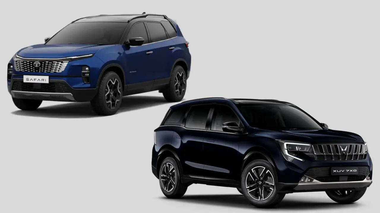 XUV 7XO में FWD (फ्रंट-व्हील-डाइव) के साथ AWD (ऑल-व्हील-ड्राइव) विकल्प भी मिलता है, जबकि Safari में FWD की ही सुविधा मिलती है।