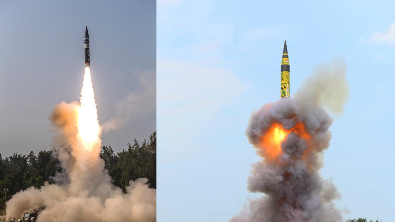 जमीन से जमीन पर मार करती है अग्नि मिसाइल