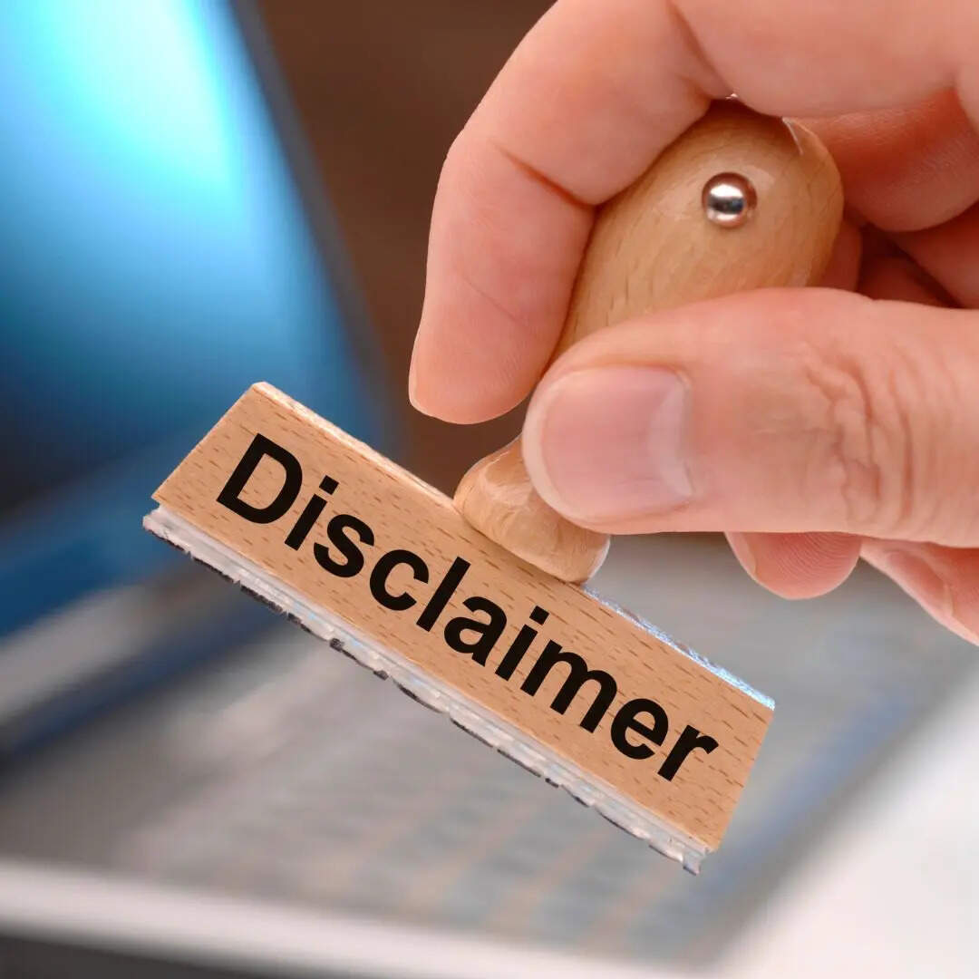 डिसक्लेमर