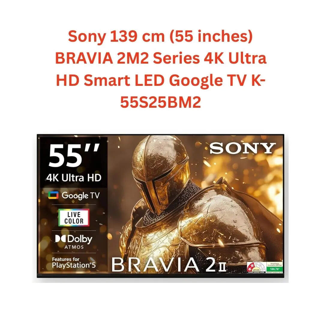 Sony 139 cm (55 inches) BRAVIA 2M2 Series 4K Ultra HD