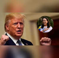 वेनेजुएला की नेता मचाडो ने ट्रंप को भेंट किया अपना नोबेल पुरस्कार व्हाइट हाउस में हुई दोनों नेताओं की मुलाकात