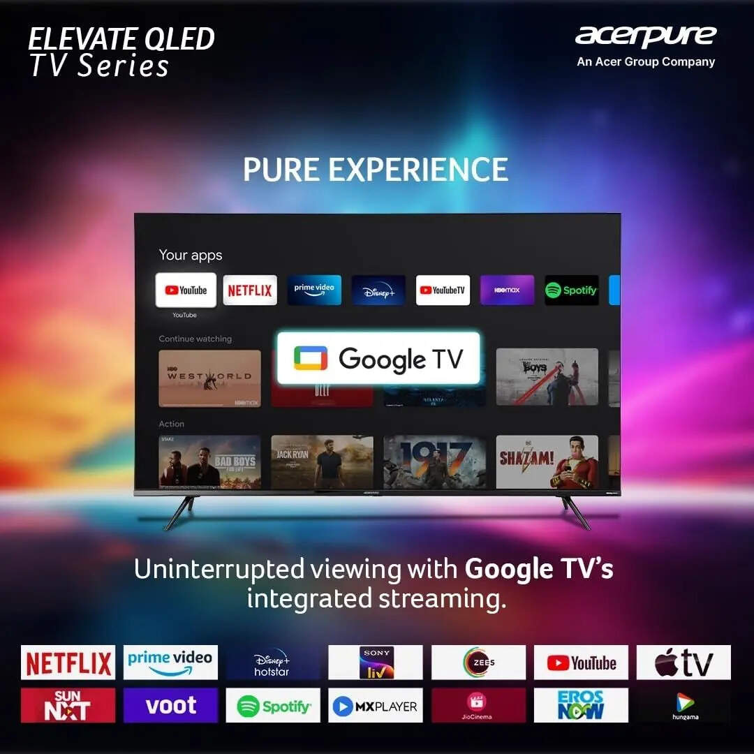 Acerpure 164 cm (65 inch) Elevate Series Ultra HD 4K 