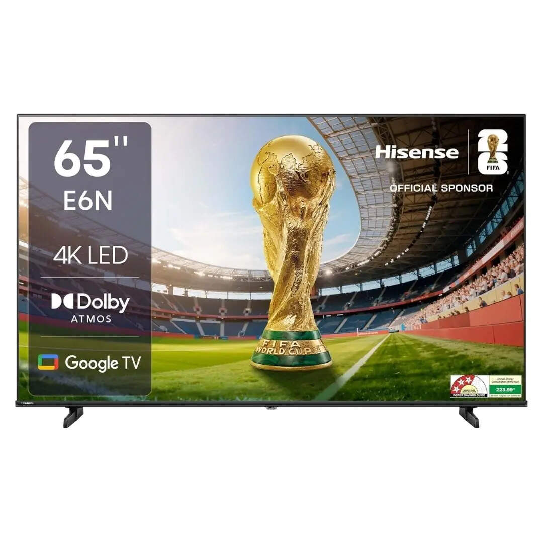 Hisense 164 cm (65 इंच) E6N Series 4K Ultra HD