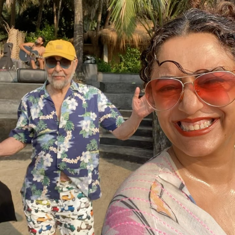 कपल ने जमकर की मस्ती