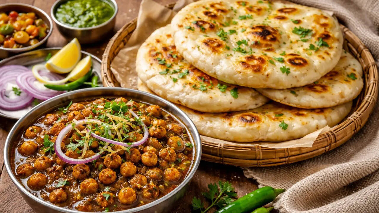 नवाबों के शहर लखनऊ में भी दिल्ली के मशहूर छोले कुल्चे आपको मिल ही जाएंगे