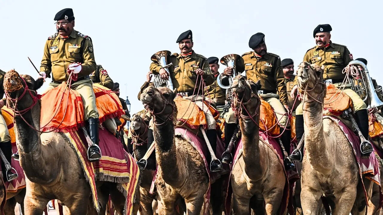 ​परेड की रिहर्सल की शुरुआत