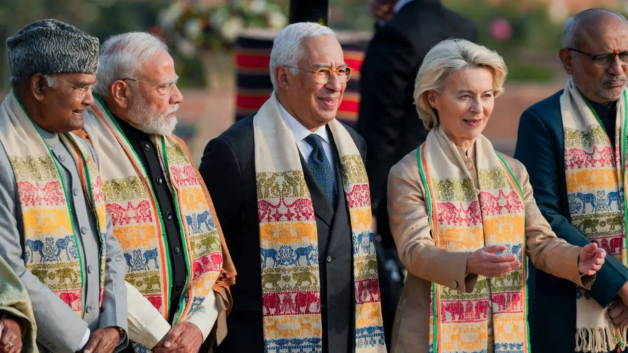 ​एंटोनियो कोस्टा और यूरोपीय आयोग की अध्यक्ष उर्सुला वॉन डेर लेयेन भी रहीं मौजूद