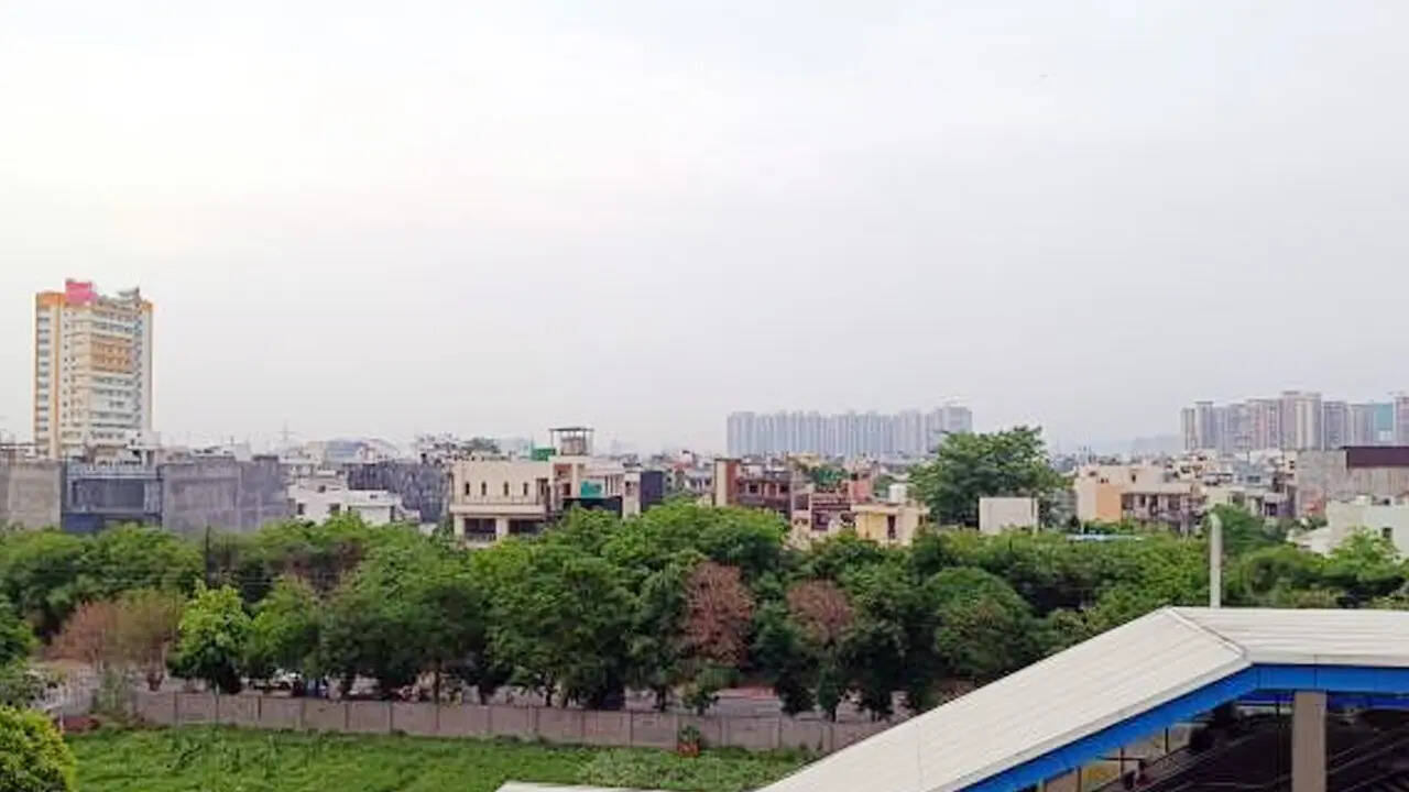 दिल्ली-एनसीआर के प्रमुख शहर नोएडा में बारिश के बावजूद AQI 282 है