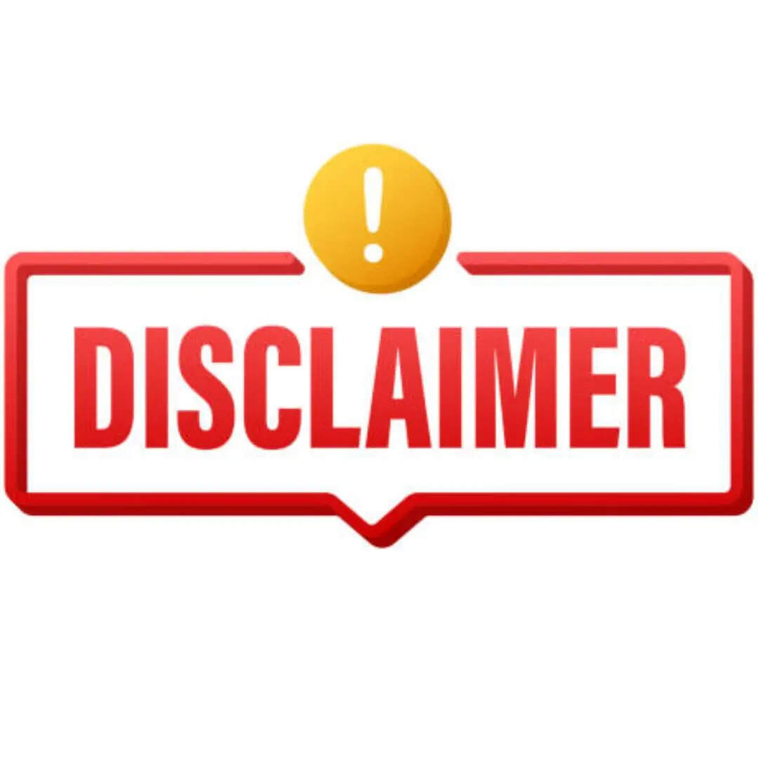 डिस्क्लेमर