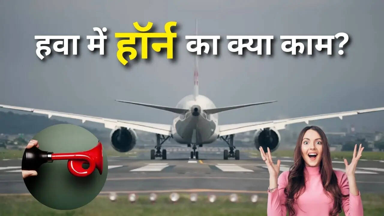 हवाई जहाज में हॉर्न क्यों