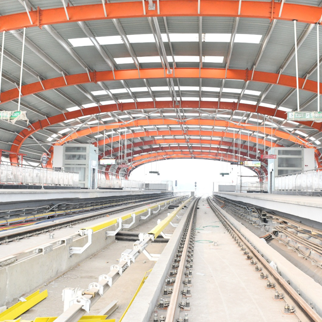 कानपुर ऑरेंज लाइन की लंबाई