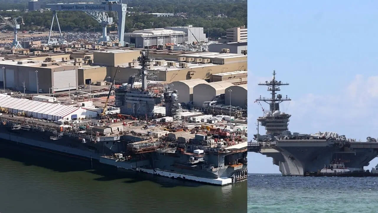 यूएसएस अब्राहम लिंकन समुद्र में अमेरिका का तैरता किला