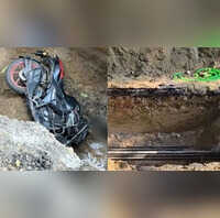 Delhi Bike Accident जनकपुरी हादसे में बड़ा खुलासा समय पर सूचना न देने से बढ़ा मामला सब-कॉन्ट्रैक्टर के बाद गार्ड पर नजर