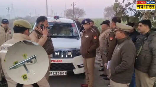 Muzaffarnagar Encounter 50 हजार का इनामी बदमाश अमजद ढेर फायरिंग में छलनी हुई SP की गाड़ी दारोगा-सिपाही घायल