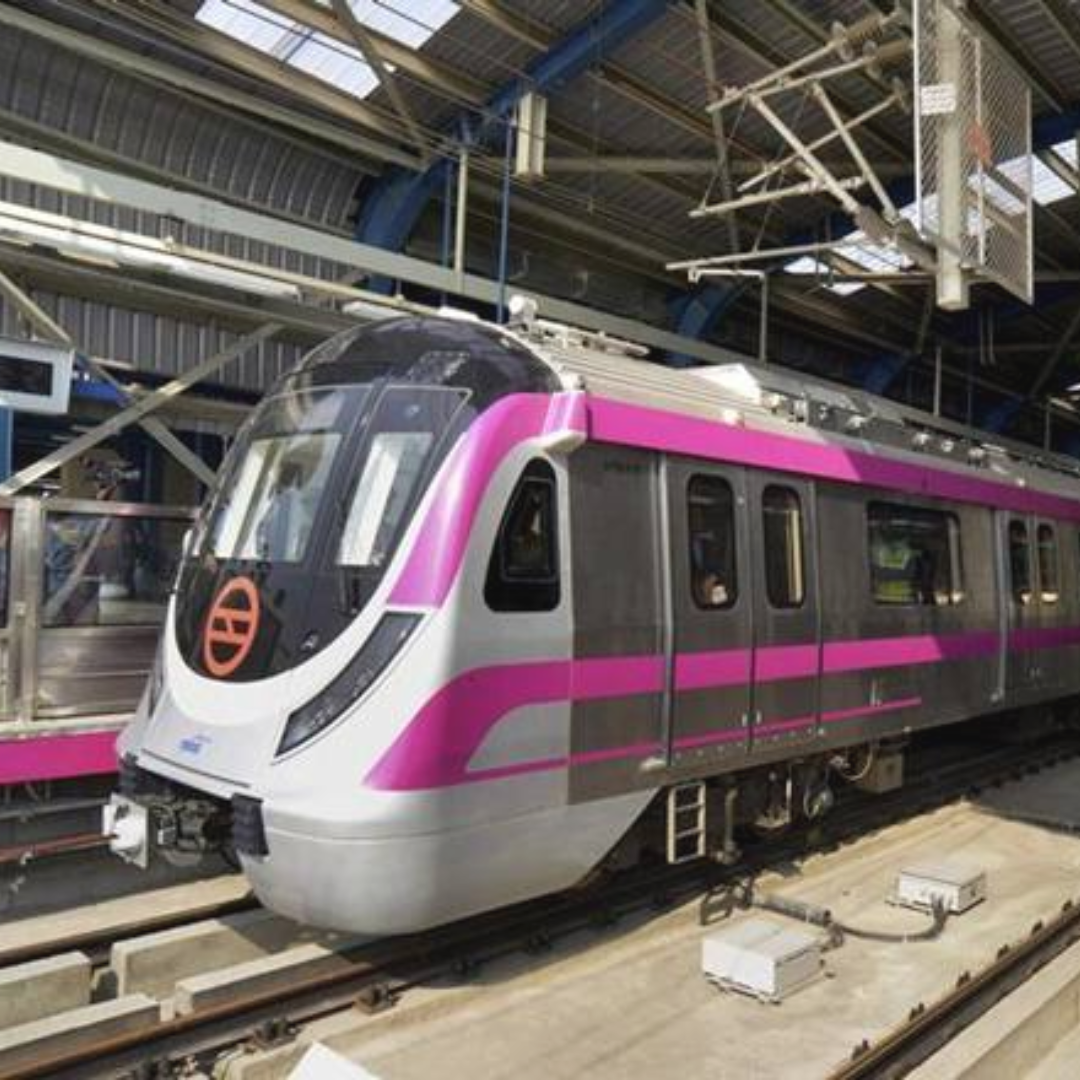 ​दिल्ली का सबसे ऊंचा मेट्रो स्टेशन​