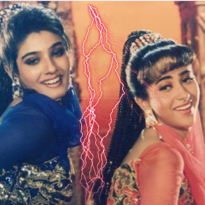 करिश्मा कपूर-रवीना टंडन (Karisma Kapoor-Raveena Tondon)