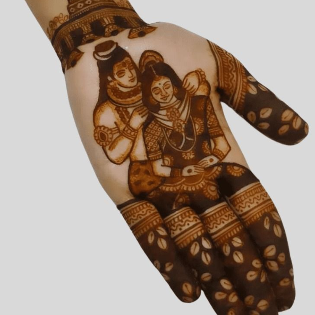 महाशिवरात्रि मेहंदी डिजाइन फोटो
