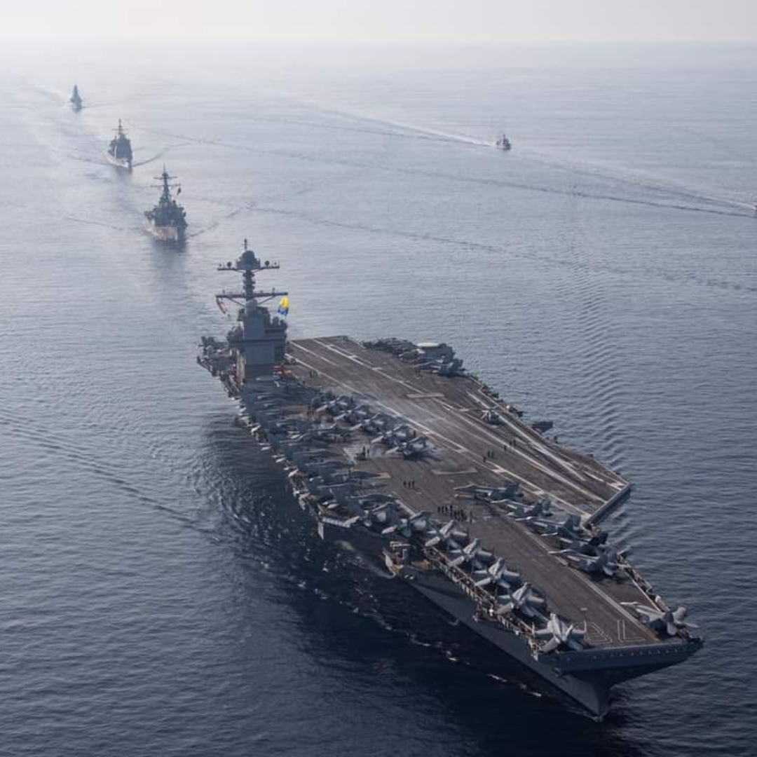 USS Gerald R.Ford का कैरियर स्ट्राइक ग्रुप