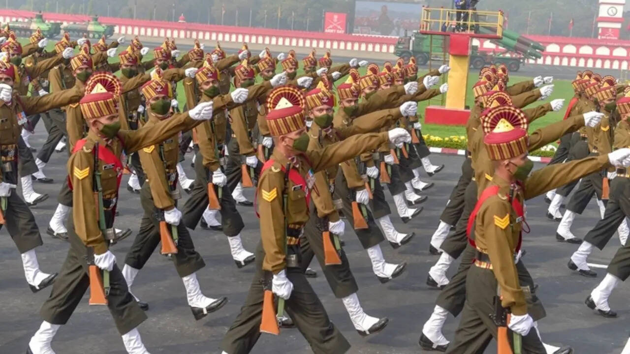 ​भारत में सेना में भर्ती होना अनिवार्य नहीं