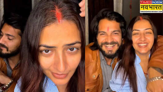 वड़ा पाव गर्ल ने फिर बॉयफ्रेंड संग बनाई सिंदूर वाली रील लोगों ने कहा जो पति की नहीं हुई वो