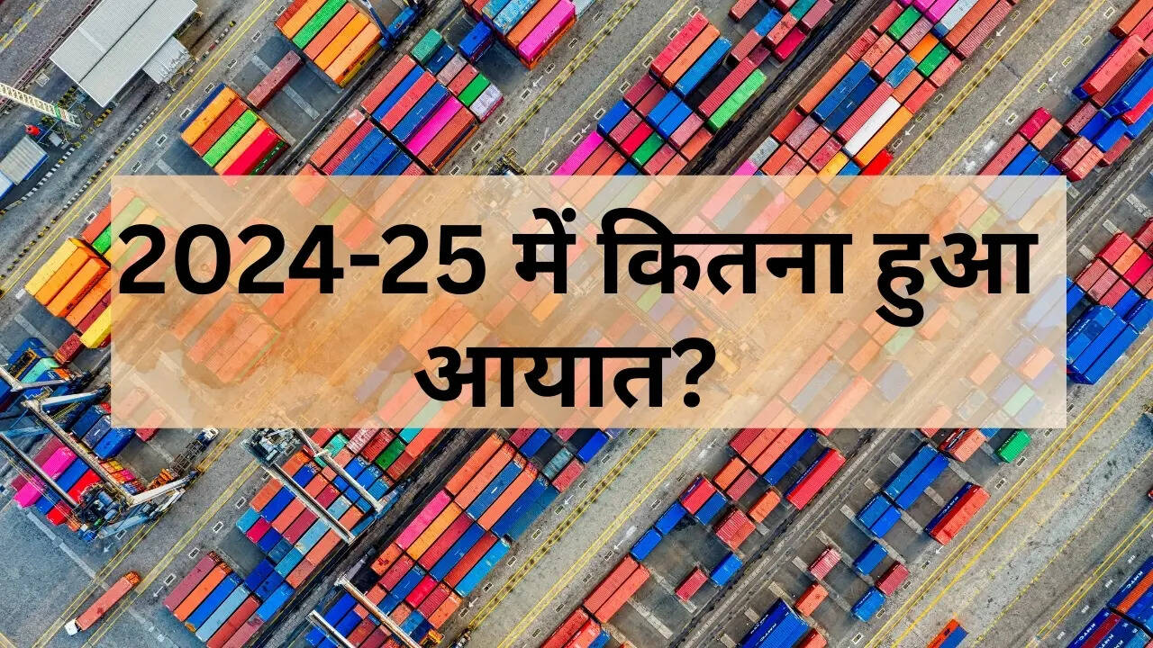 ​2024-25 में कितना हुआ आयात?