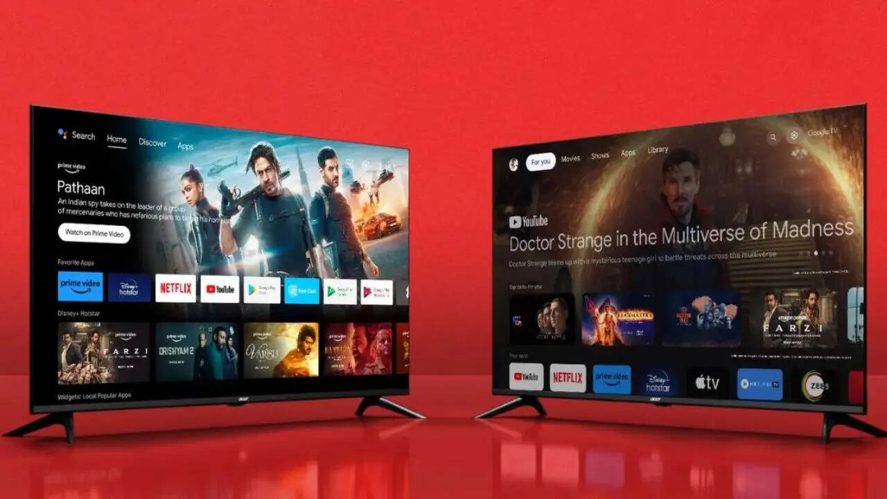 <strong>​Acer 50 inch Smart TV:</strong> अमेजन एसर की स्मार्ट टीवी पर धमाकेदार डील्स ग्राहकों को दे रहा है। इसकी 50 इंच स्मार्ट टीवी को वेबसाइट पर 63,999 रुपये की कीमत में लिस्ट किया गया है। हालांकि अमेजन इस पर अभी 63% का बड़ी डिस्काउंट दे रहा है। ऑफर के साथ आप इसे सिर्फ 23,999 रुपये में खरीदकर घर ले जा सकते हैं।